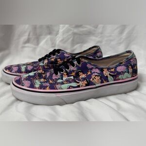 EUC Vans x Disney Princess Jasmine Authentics W9.5